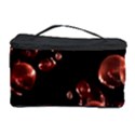 Fractal Chocolate Balls On Black Background Cosmetic Storage Case View1