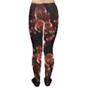 Fractal Chocolate Balls On Black Background Women s Tights View2