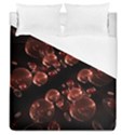 Fractal Chocolate Balls On Black Background Duvet Cover (Queen Size) View1