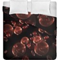 Fractal Chocolate Balls On Black Background Duvet Cover Double Side (King Size) View1