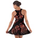 Fractal Chocolate Balls On Black Background Cotton Racerback Dress View2