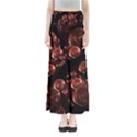 Fractal Chocolate Balls On Black Background Maxi Skirts View1