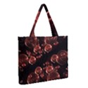 Fractal Chocolate Balls On Black Background Medium Tote Bag View2