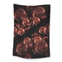 Fractal Chocolate Balls On Black Background Small Tapestry View1