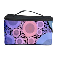 An Abstract Background Consisting Of Pastel Colored Circle Cosmetic Storage Case by Simbadda