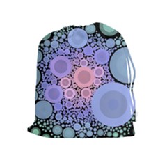 An Abstract Background Consisting Of Pastel Colored Circle Drawstring Pouches (extra Large) by Simbadda