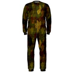 Textured Camo Onepiece Jumpsuit (men)  by Simbadda