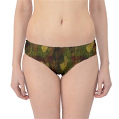 Textured Camo Hipster Bikini Bottoms by Simbadda