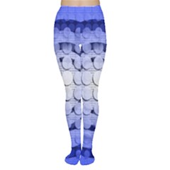 Abstract Background Blue Created With Layers Women s Tights by Simbadda