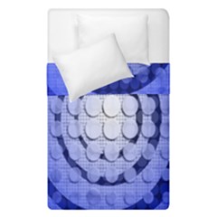 Abstract Background Blue Created With Layers Duvet Cover Double Side (single Size) by Simbadda