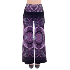 Fractal In Lovely Swirls Of Purple And Blue Pants by Simbadda