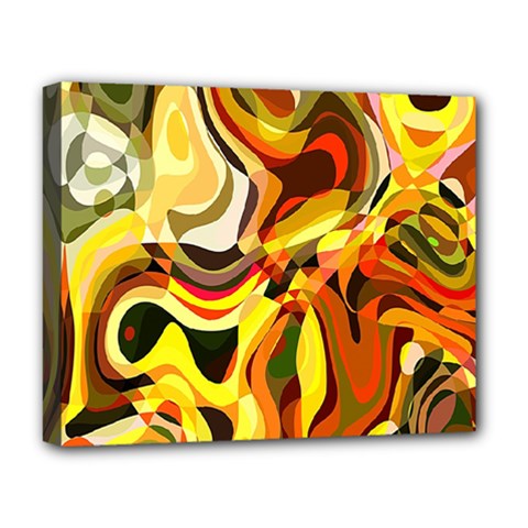 Colourful Abstract Background Design Deluxe Canvas 20  X 16   by Simbadda