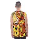 Colourful Abstract Background Design Men s Basketball Tank Top View2