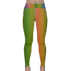 Colorful Stipple Effect Wallpaper Background Classic Yoga Leggings by Simbadda