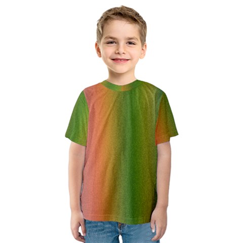 Colorful Stipple Effect Wallpaper Background Kids  Sport Mesh Tee by Simbadda