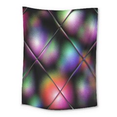 Soft Balls In Color Behind Glass Tile Medium Tapestry by Simbadda