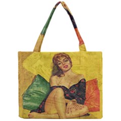 Pin Up Girl  Mini Tote Bag by Valentinaart