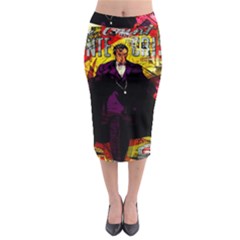 Monte Cristo Midi Pencil Skirt by Valentinaart