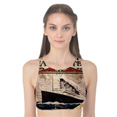 Titanic Tank Bikini Top by Valentinaart