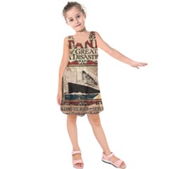 Titanic Kids  Sleeveless Dress by Valentinaart