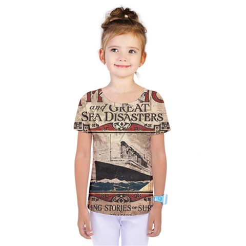 Titanic Kids  One Piece Tee by Valentinaart