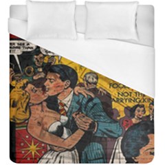 Love Stories Duvet Cover (king Size) by Valentinaart