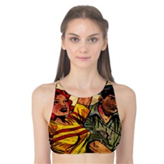 Woman In Love Tank Bikini Top by Valentinaart