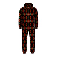 Dollar Sign Graphic Pattern Hooded Jumpsuit (kids) by dflcprintsclothing