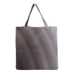 Fractal Background With Grey Ripples Grocery Tote Bag