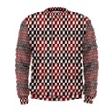 Squares Red Background Men s Sweatshirt View1