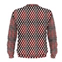 Squares Red Background Men s Sweatshirt View2