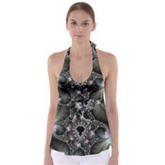 Magic Swirl Babydoll Tankini Top by Simbadda