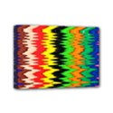 Colorful Liquid Zigzag Stripes Background Wallpaper Mini Canvas 7  x 5  View1