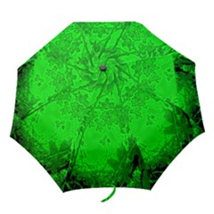 Leaf Outline Abstract Folding Umbrellas by Simbadda