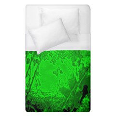 Leaf Outline Abstract Duvet Cover (single Size) by Simbadda