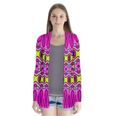 Colourful Abstract Background Design Pattern Cardigans by Simbadda