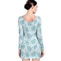 Decorative floral paisley pattern Long Sleeve Bodycon Dress View2