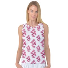 Santa Rita Flowers Pattern Women s Basketball Tank Top by dflcprintsclothing