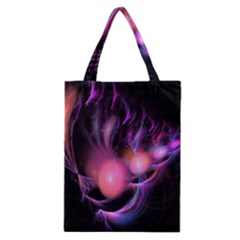 Fractal Image Of Pink Balls Whooshing Into The Distance Classic Tote Bag by Simbadda