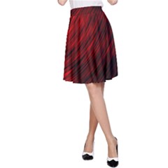 A Large Background With A Burst Design And Lots Of Details A-line Skirt