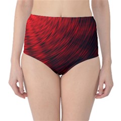 A Large Background With A Burst Design And Lots Of Details High-waist Bikini Bottoms by Simbadda