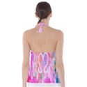 Watercolour Heartbeat Monitor Babydoll Tankini Top View2