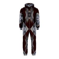 Ladder Against Wall Abstract Alternative Version Hooded Jumpsuit (kids) by Simbadda