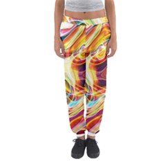 Colourful Abstract Background Design Women s Jogger Sweatpants by Simbadda