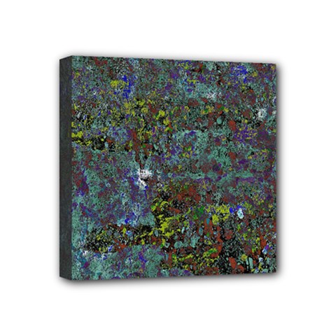 Stone Paints Texture Pattern Mini Canvas 4  X 4  by Simbadda