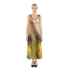 Multi Colored Seamless Abstract Background Sleeveless Maxi Dress by Simbadda