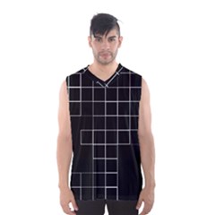 Abstract Clutter Men s Basketball Tank Top by Simbadda