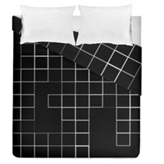 Abstract Clutter Duvet Cover Double Side (queen Size) by Simbadda