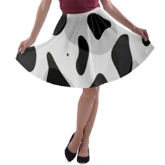 Abstract Venture A-line Skater Skirt by Simbadda