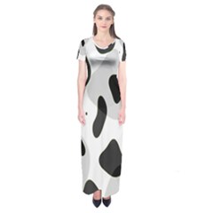 Abstract Venture Short Sleeve Maxi Dress by Simbadda